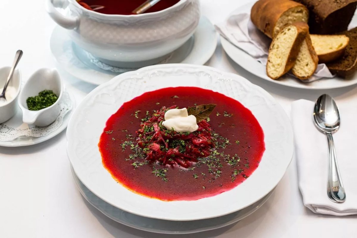 Обед первое и второе мультяшный