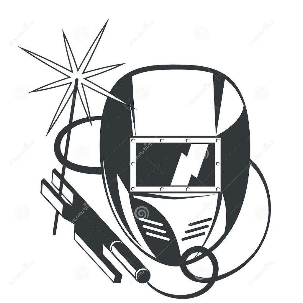 Сварочная маска вектор