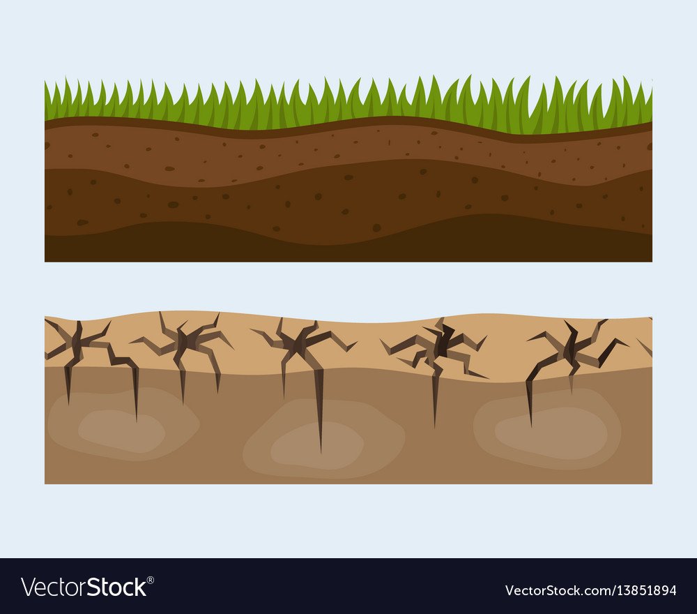 Текстура земли мультяшная