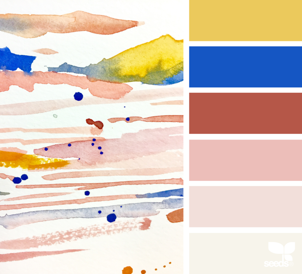 Сочетание цветов в рисунке