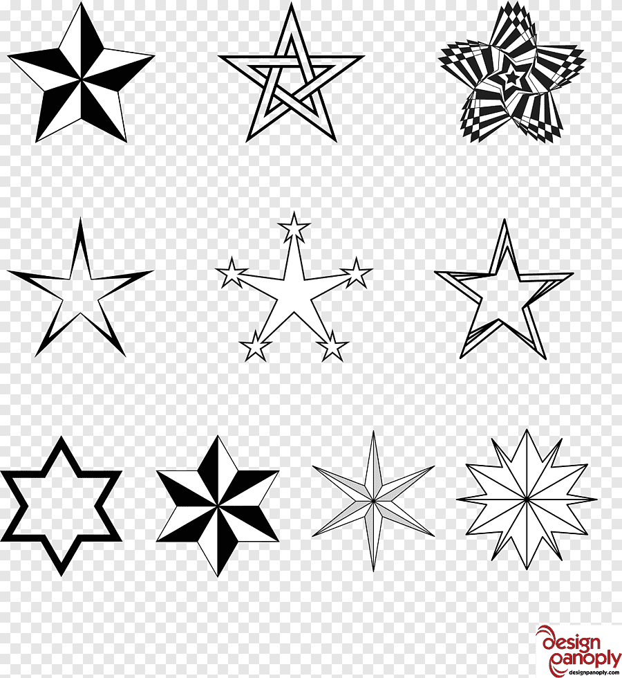 Звезда эскиз