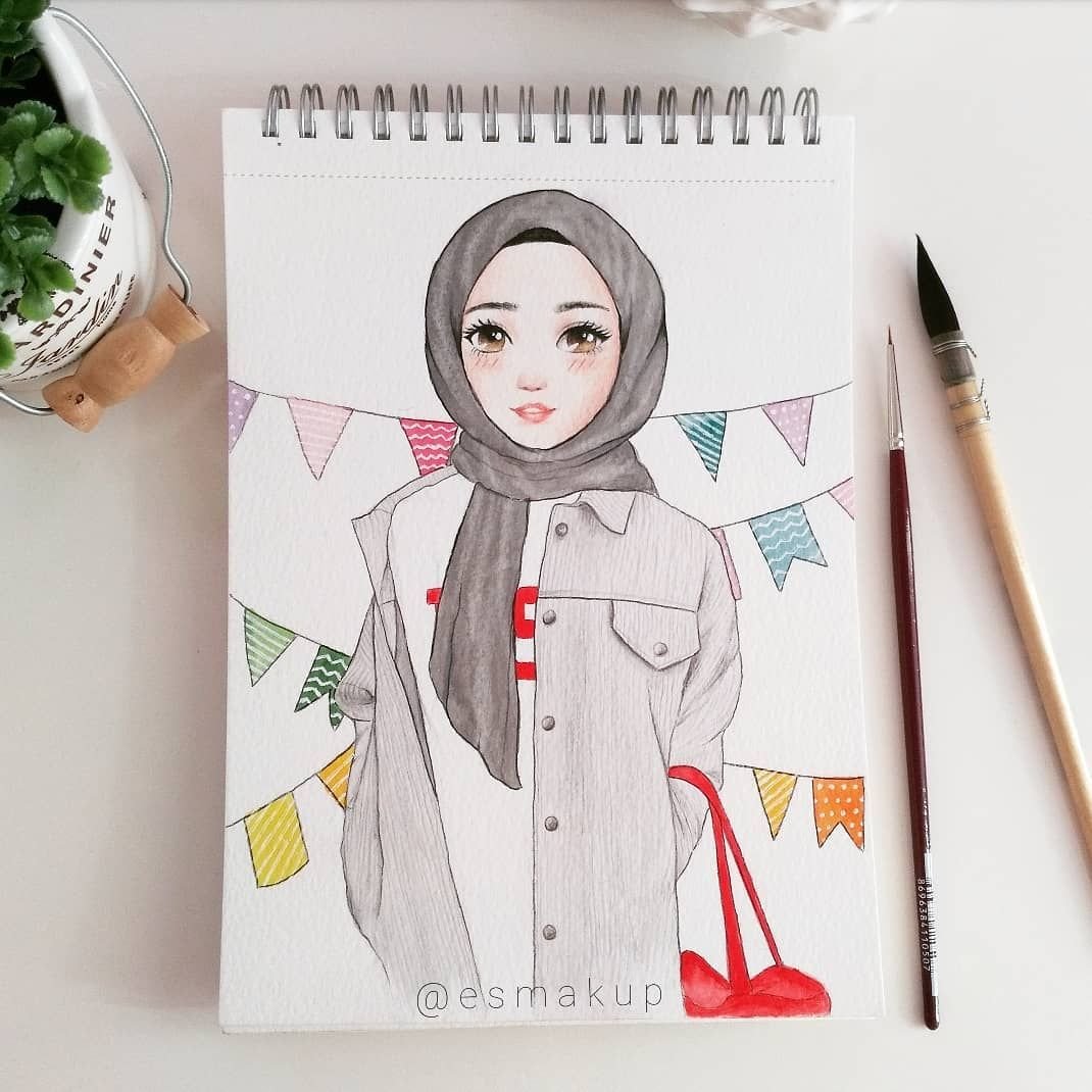 Нарисованные девочки Эстетика