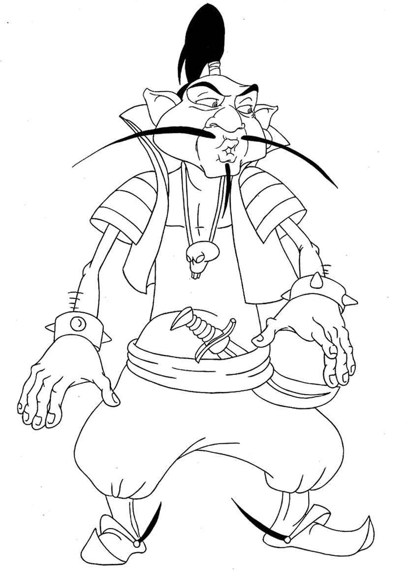 Богатырь рисунок