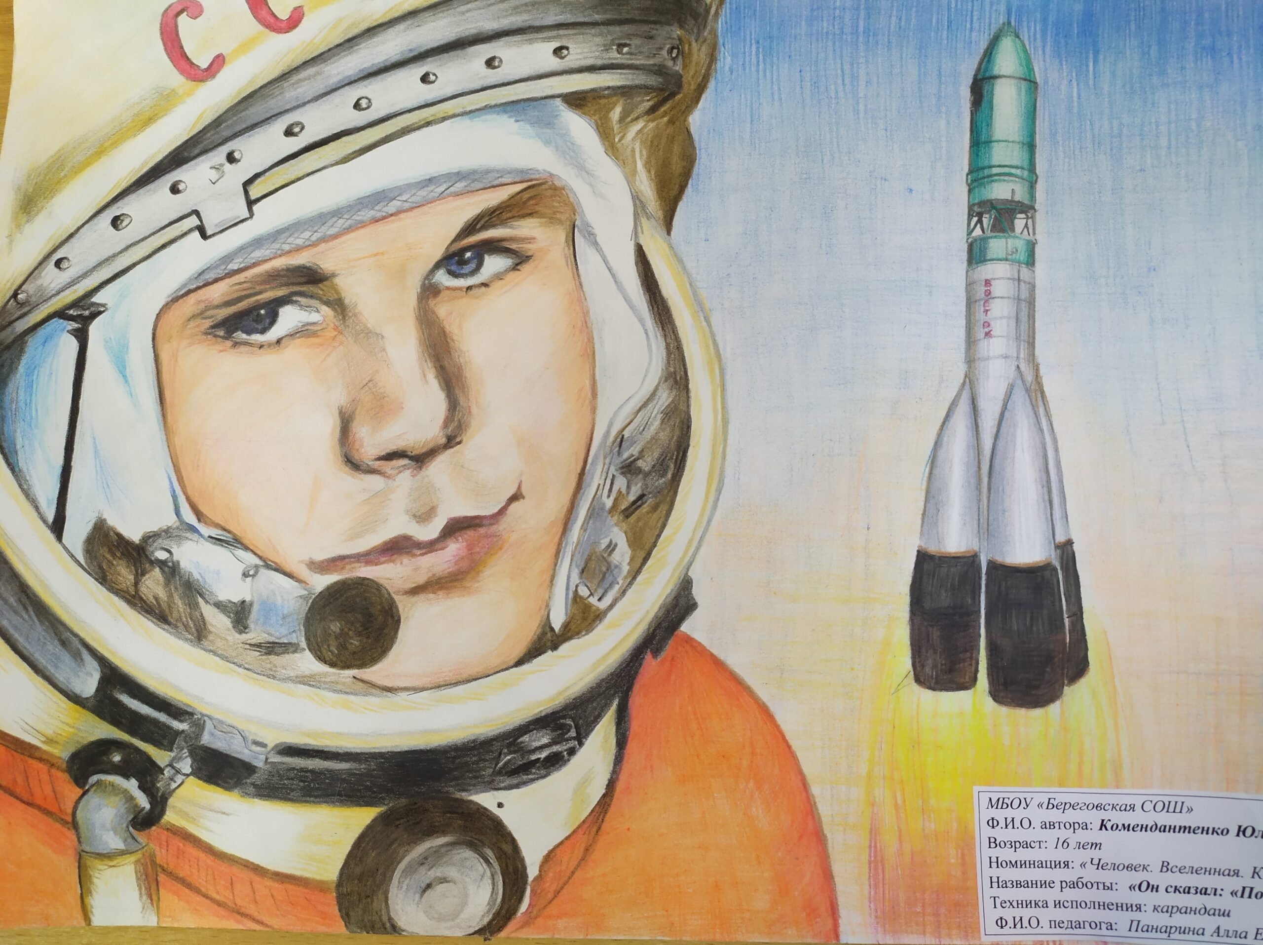 Картинки гагарина в космосе для детей. Рисунок Гагарина. Рисунок Юрия Гагарина. Рисунок Гагарина карандашом. Рисунок Юрия Гагарина в космосе.