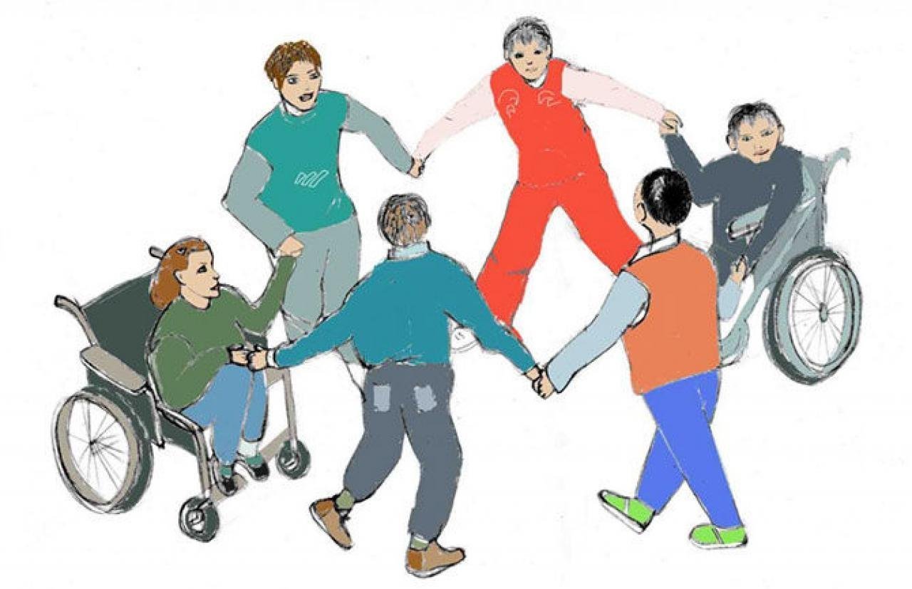 Инвалиды в современном обществе. Люди с ограниченными возможностями рисунок. Дети с ограниченными возможностями иллюстрация. Дети инвалиды в социуме. Плакат люди с ограниченными возможнос.