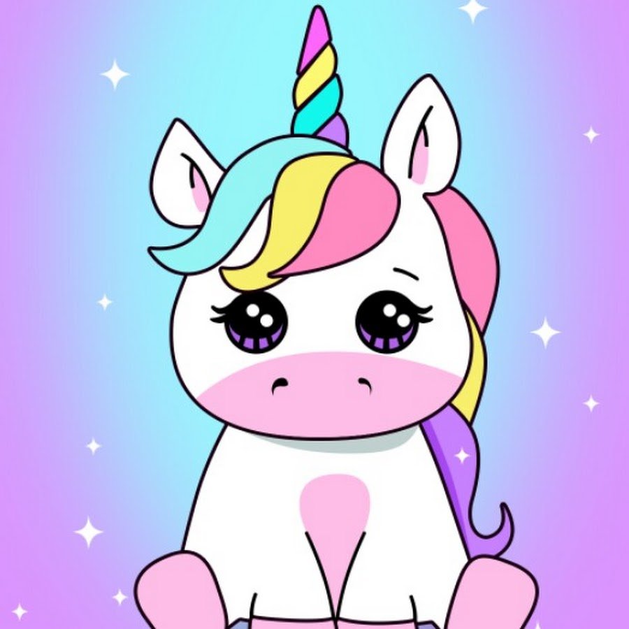 Единорог рисунок легкий