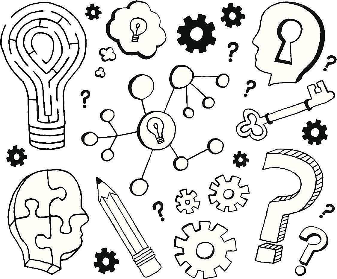 мышление. мышление клипарт. логическое мышление. мышление картинки. мышление картинки.