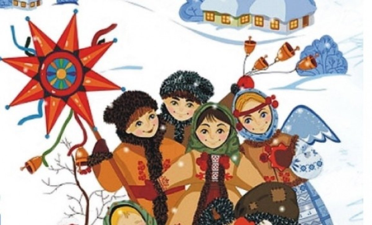 Рисунки колядки легкие