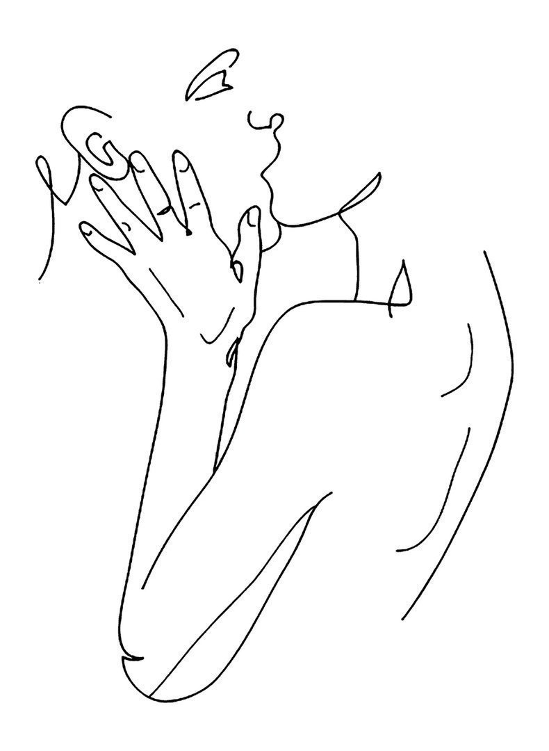 Рисунки контурные