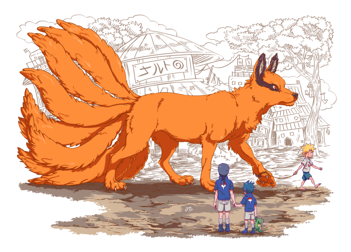 Курама рисунок