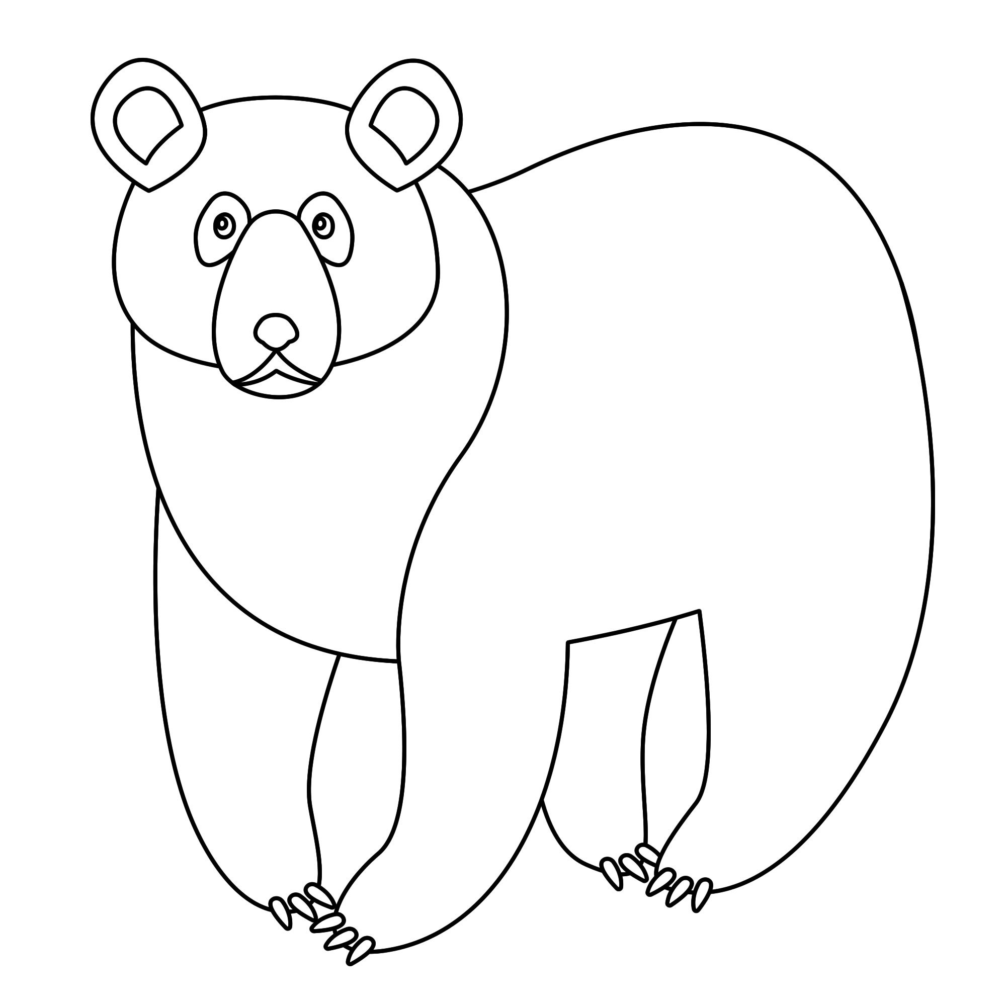 Раскраска медведь для детей 2 3 лет. Медведь раскраска. Медведь раскраска для малышей. Медвежонок раскраска для детей. Раскраска "мишки".