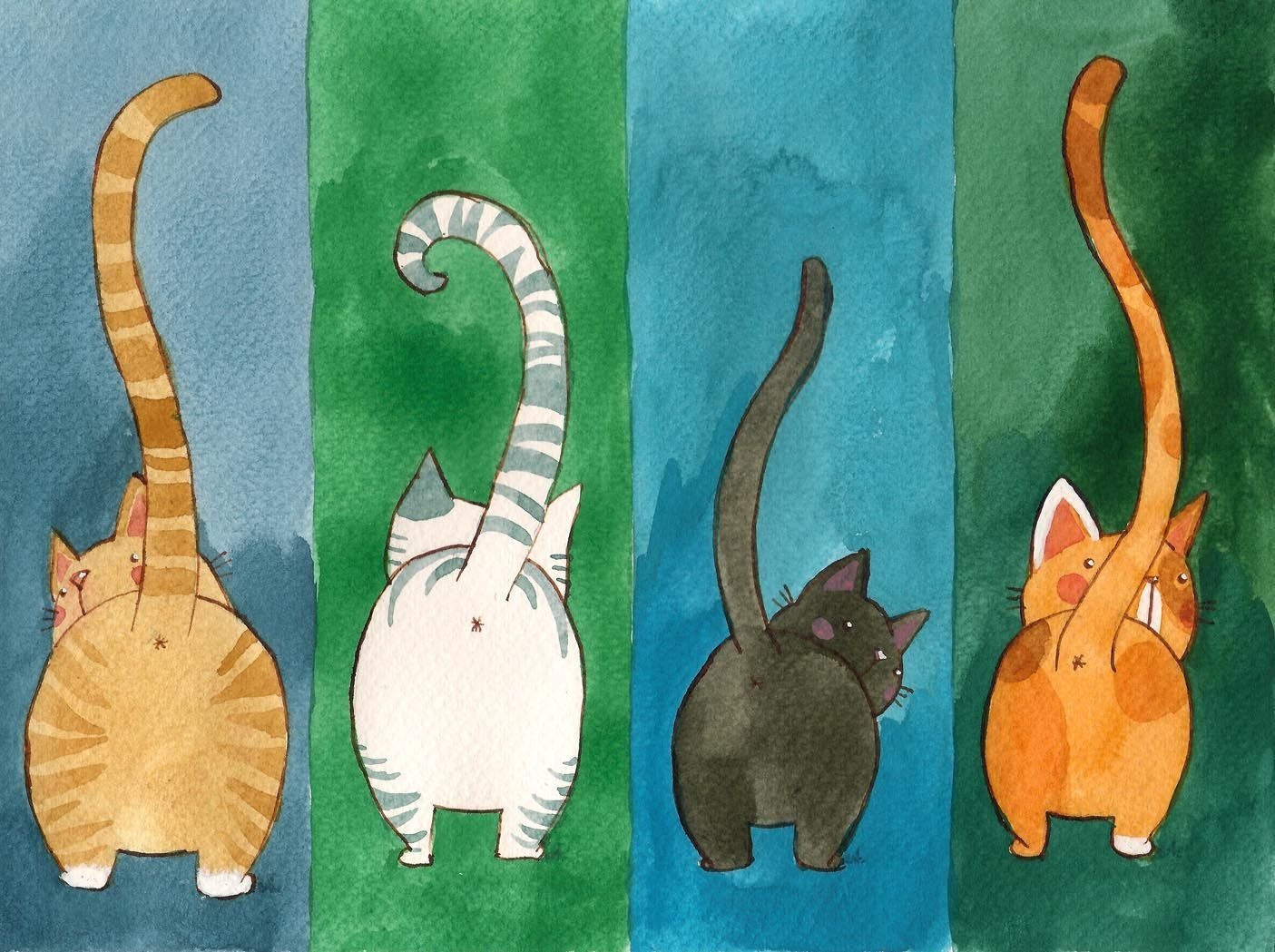 Четыре лапы и хвост. Нарисованные коты. Котик рисунок. Рисовать котика. Коврик для ванной кот.
