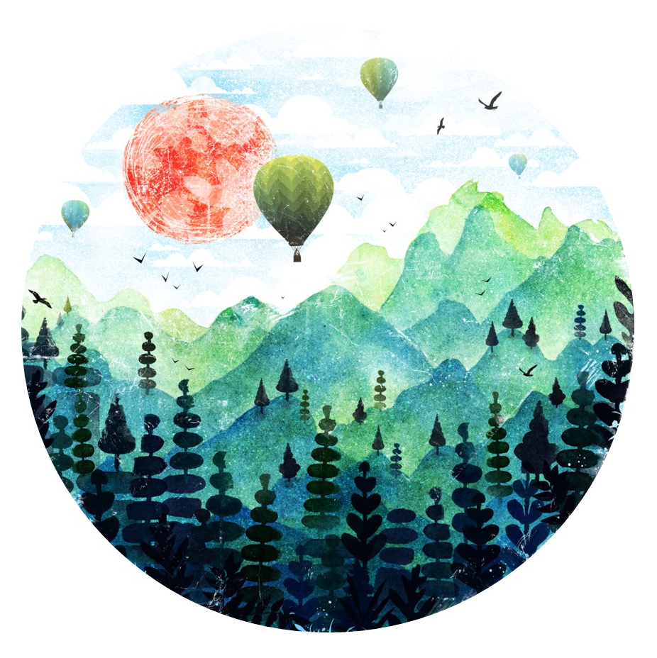 Рисунки для срисовки в круге