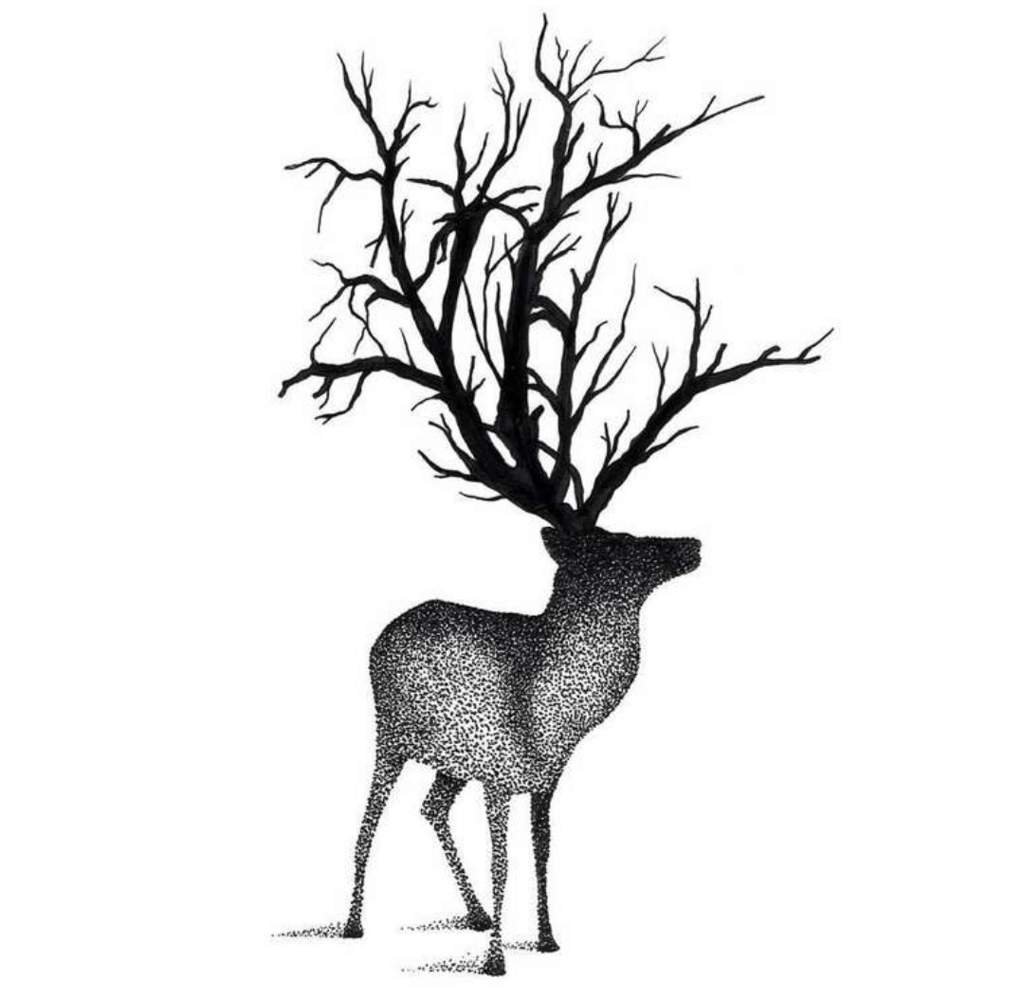 Черно белые рисунки новогодние