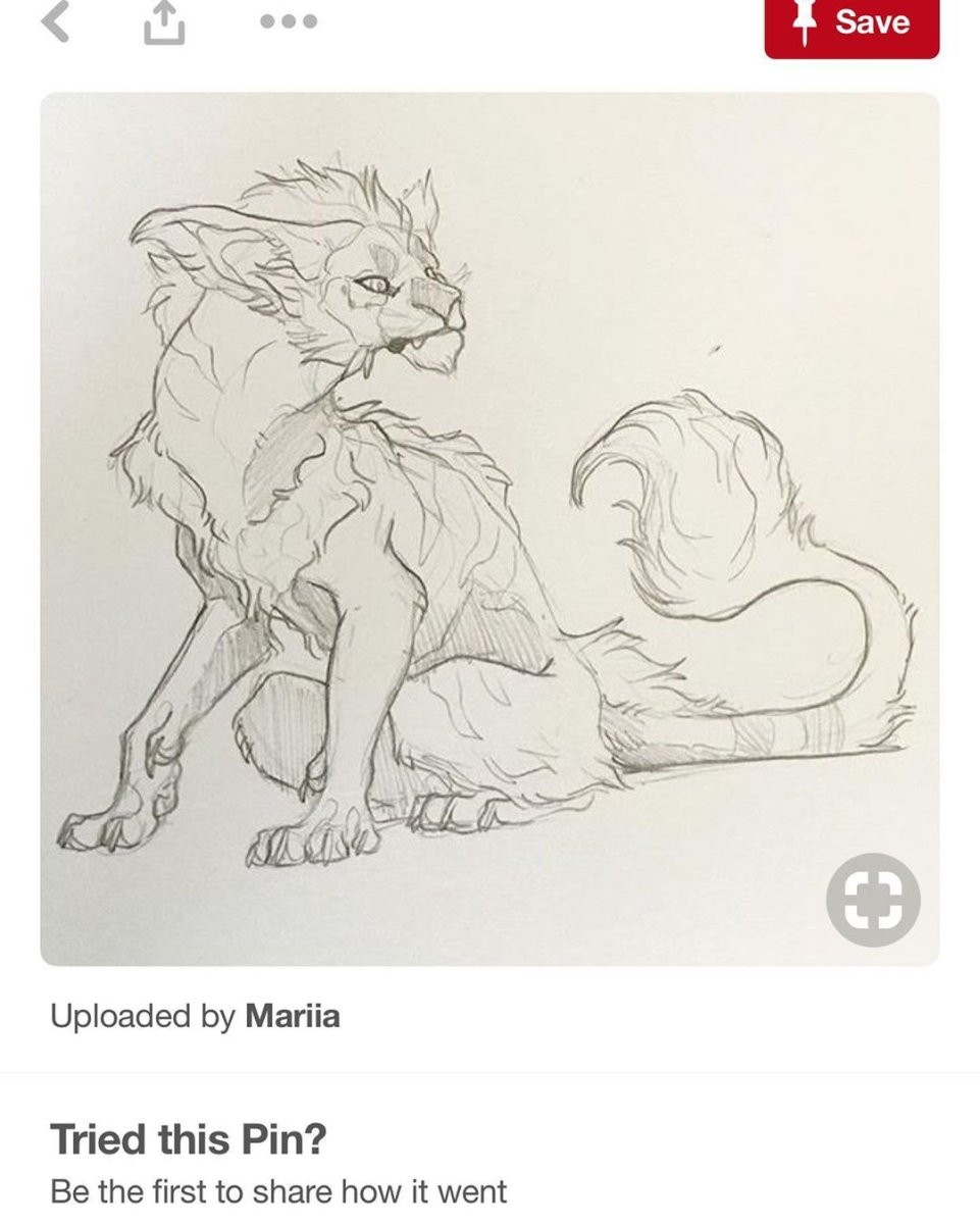 Скетчи мистических животных