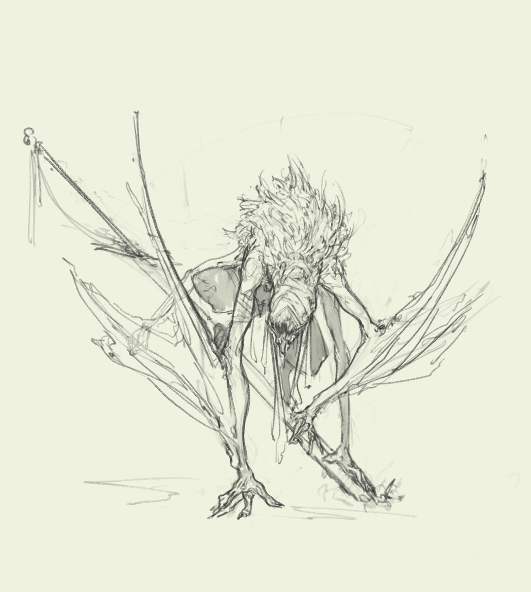 Существа карандашом