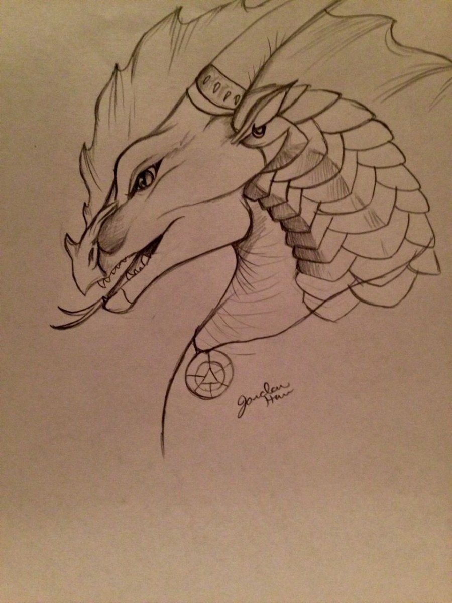 Мифические существа дракон для рисования