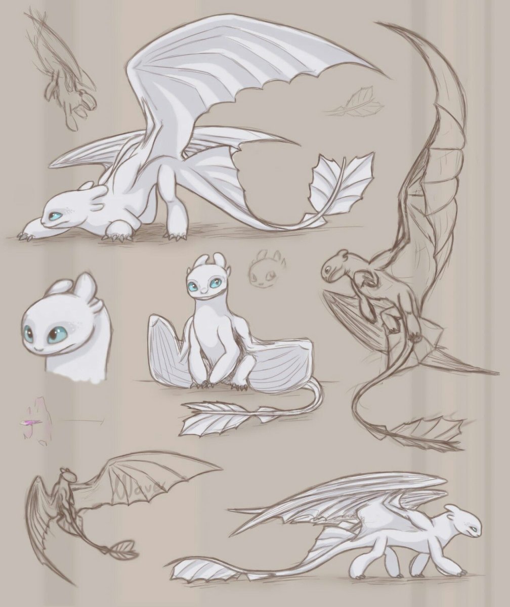 Как приручить дракона 3 белая фурия