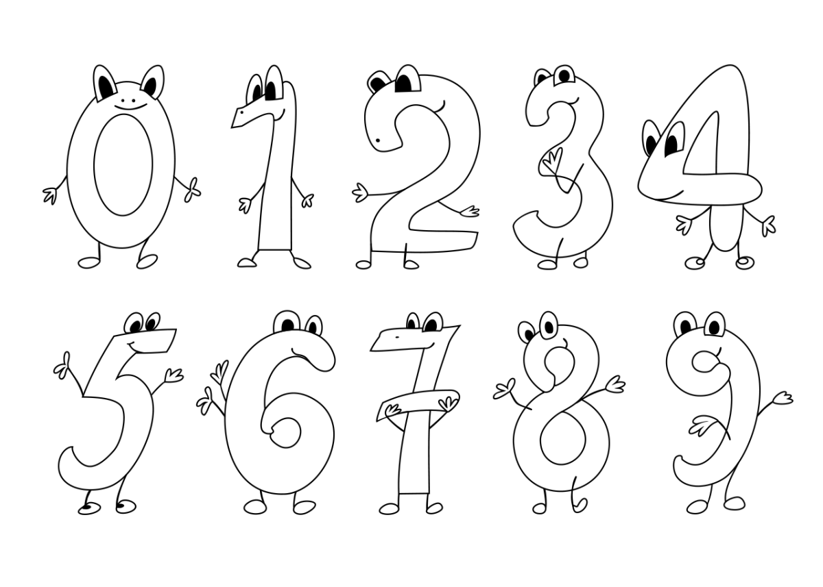 Цифры рисунки 1 класс. Веселые цифры для дошкольников. Цифры картинки для детей раскраски. Веселые цифры раскраска для детей. Животные в виде цифр.