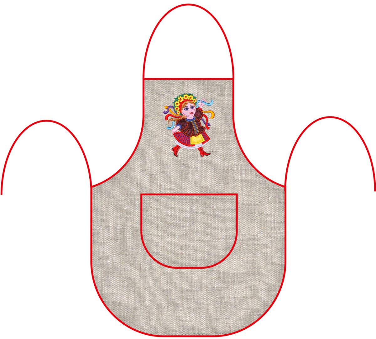 Фартук трафарет для рисования