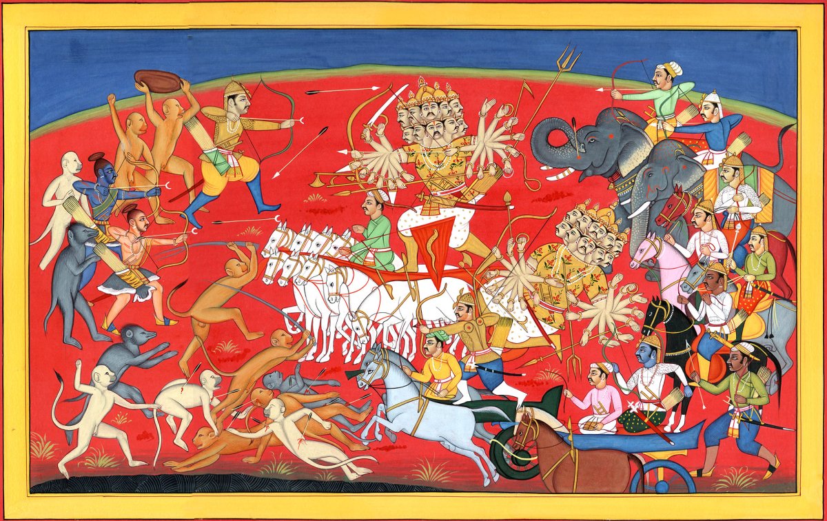 Рамаяна рама и Равана