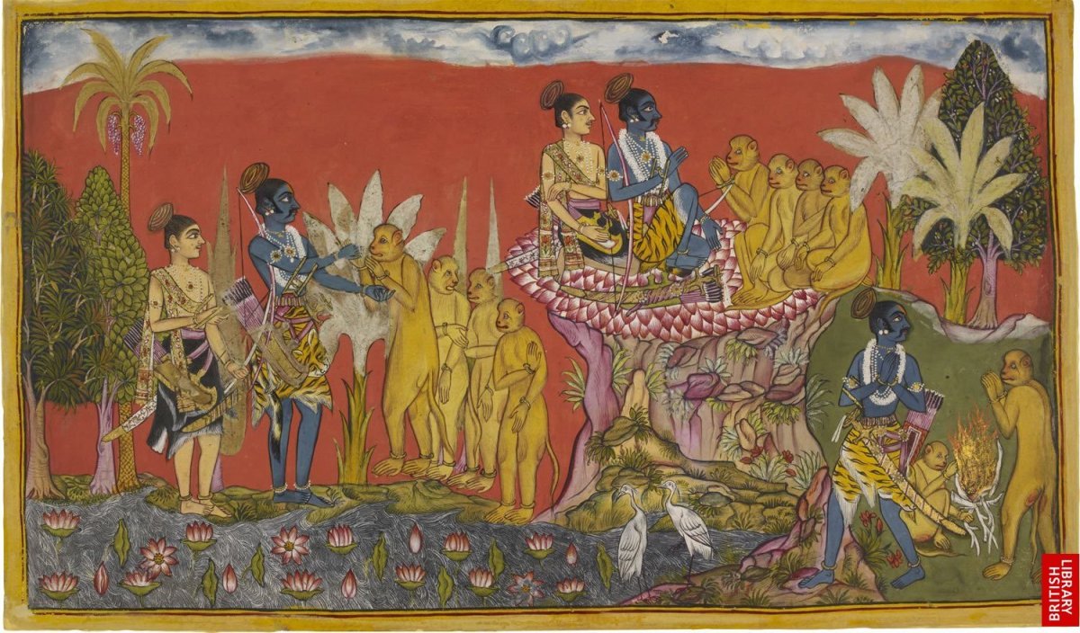 Древнеиндийский эпос Рамаяна Наги