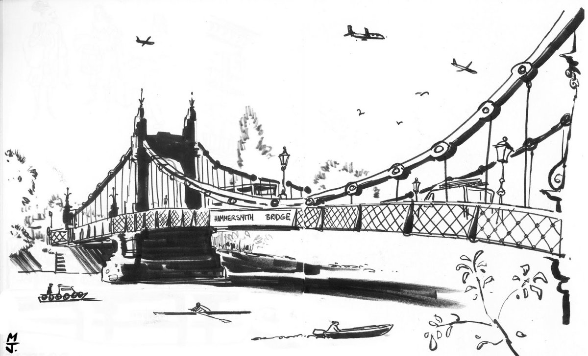 Мостик Графика