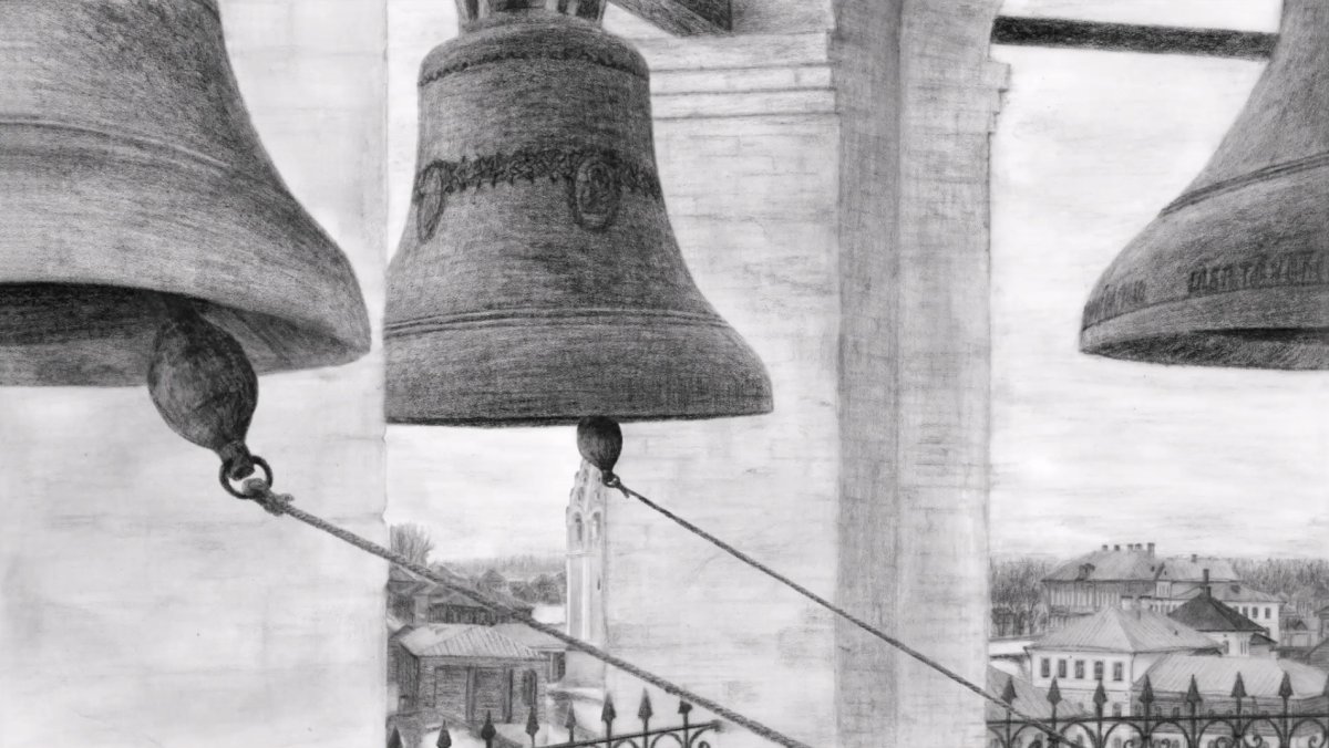 Звонарь рисунок