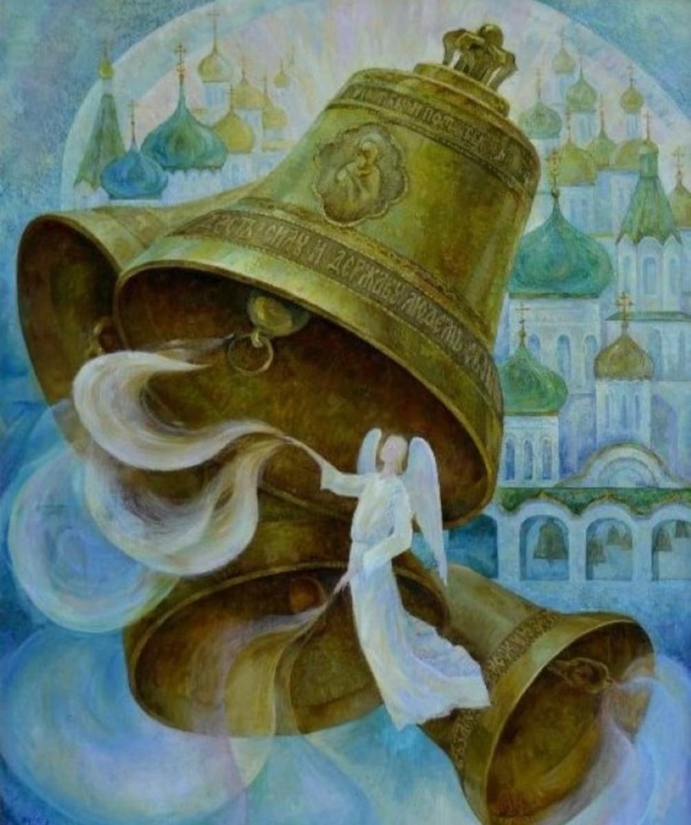 Колокола, колокольный звон живопись