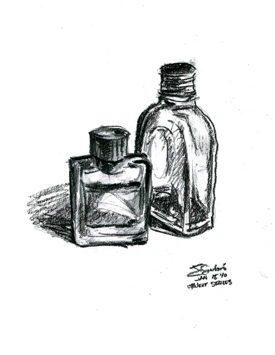 Духи раскраска для детей