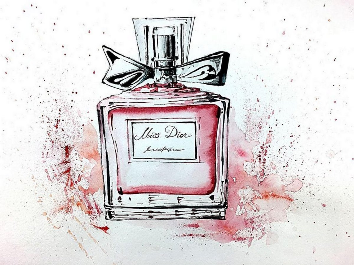 Духи вектор