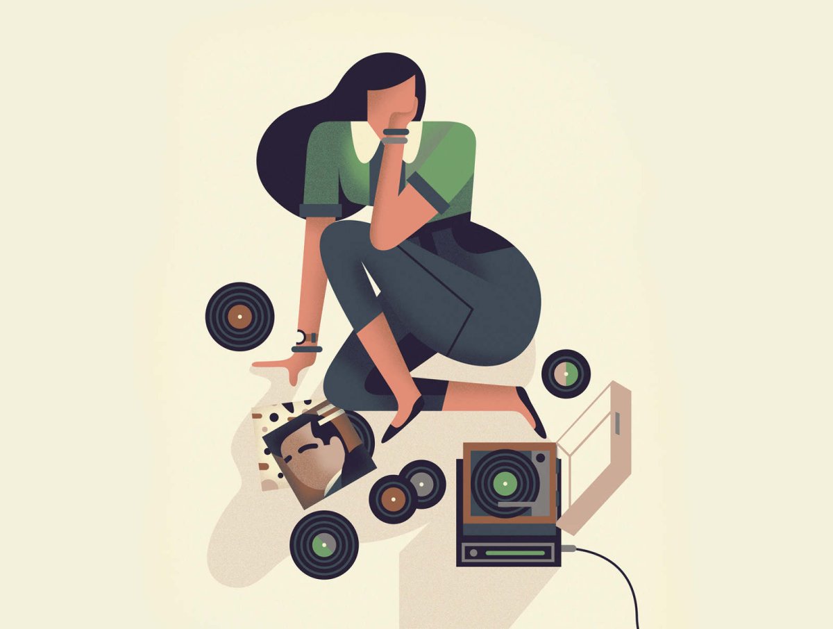 Векторные иллюстрации в стиле флэт