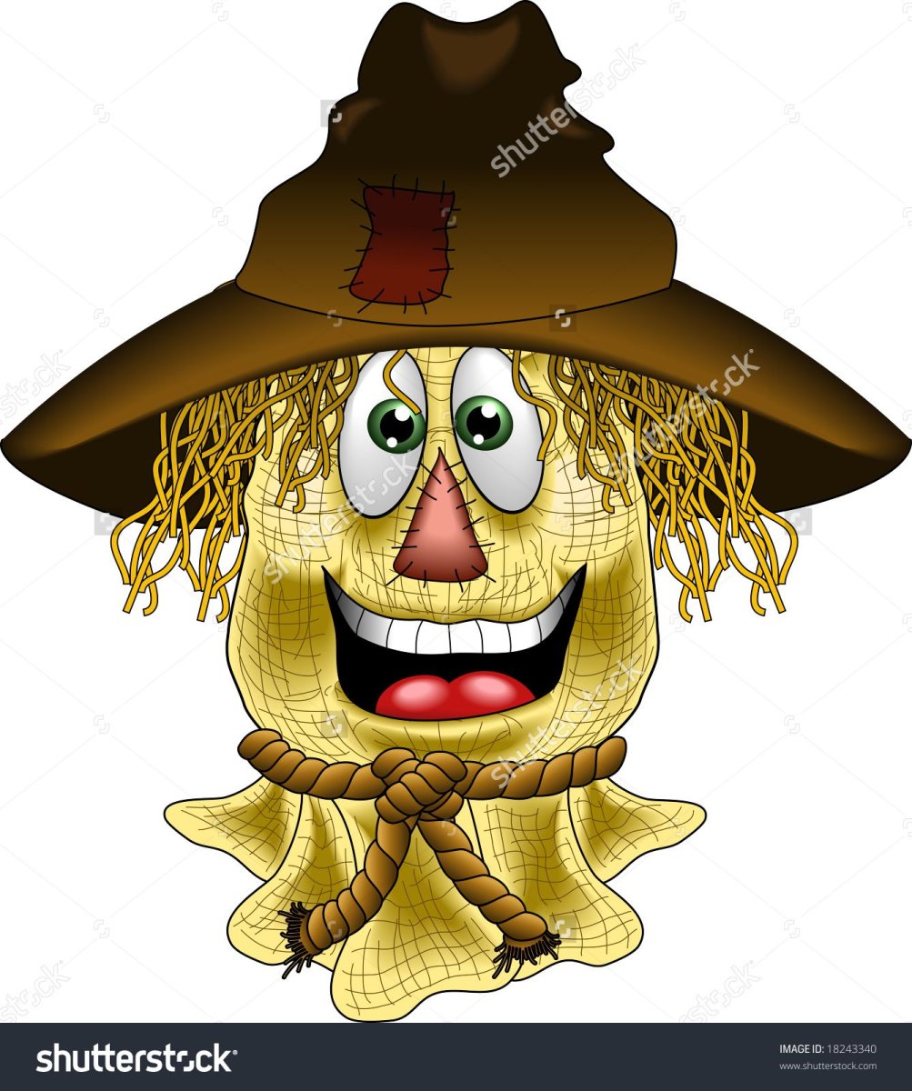 Огородное пугало маска