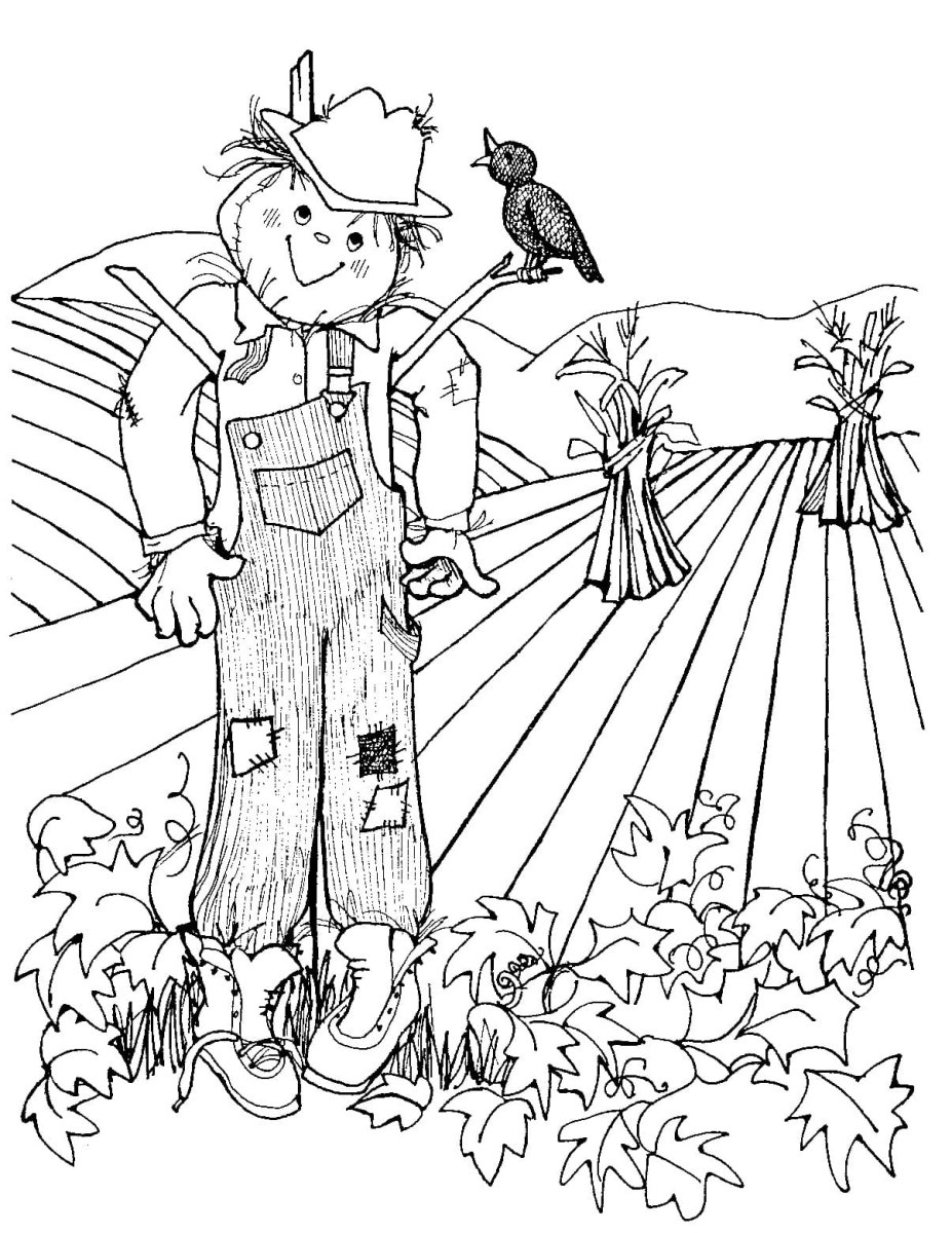 Пугало мультяшное