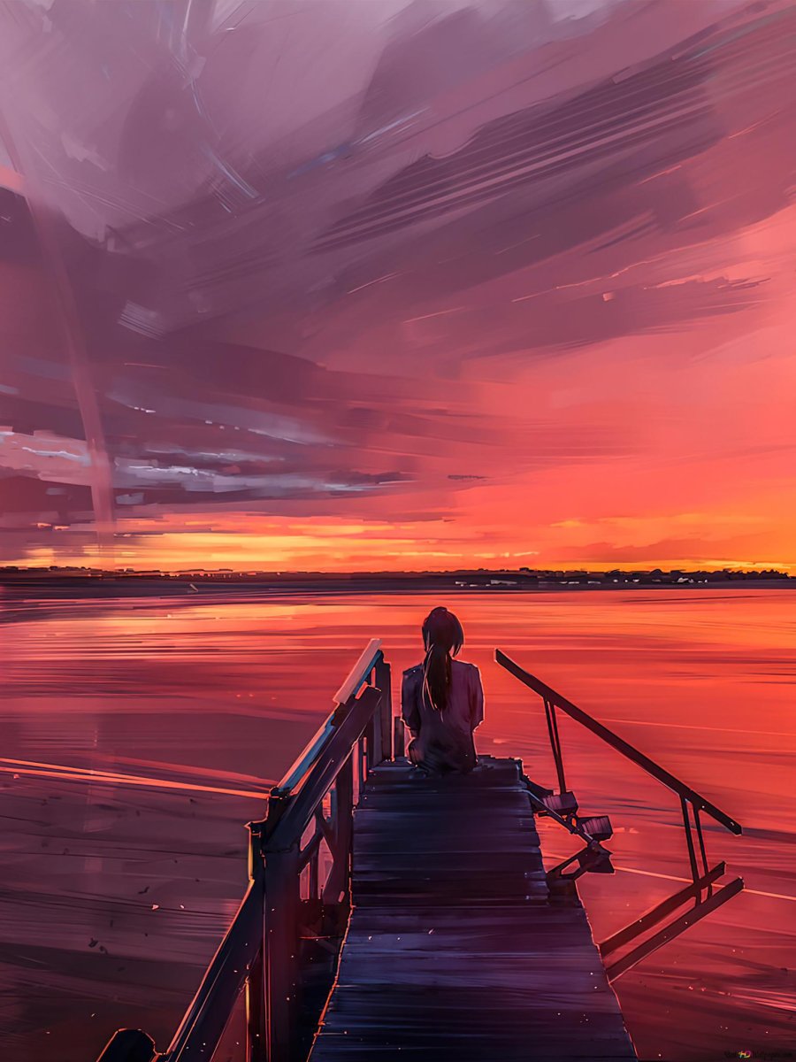 Причал рисунок