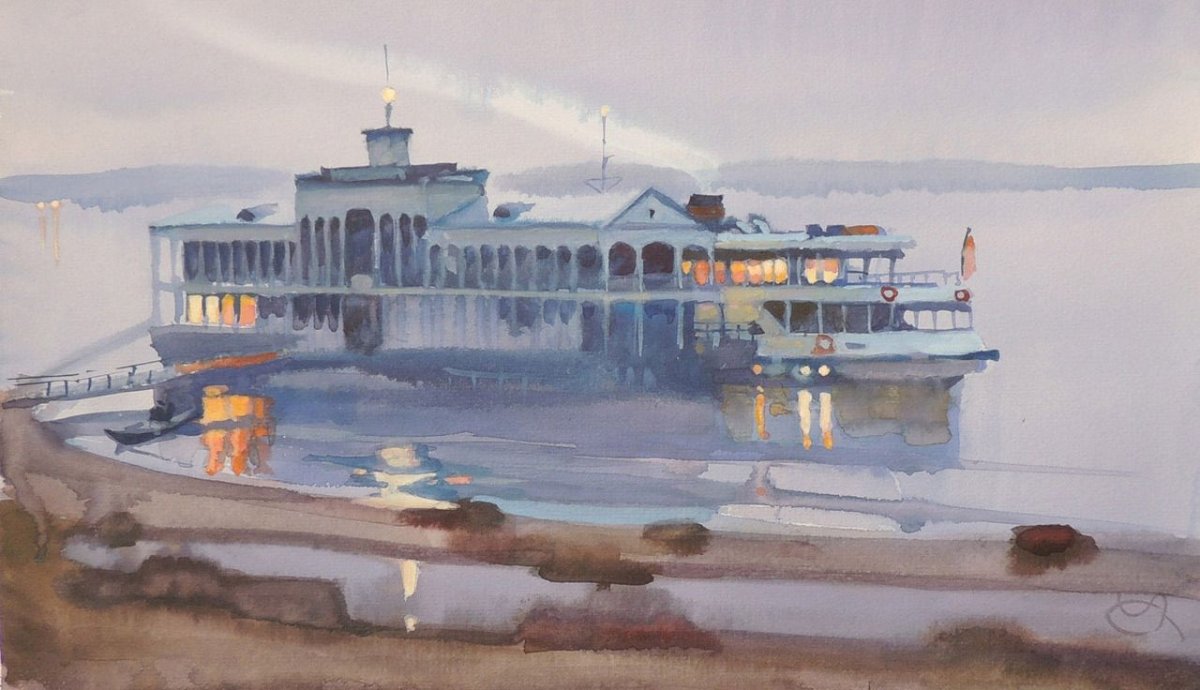 Картина Пирс на море