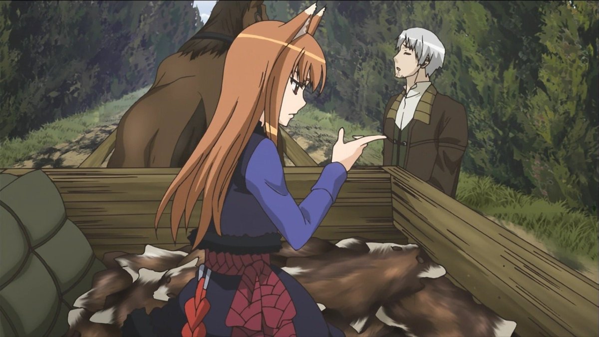 Аниме волчиться и пряности