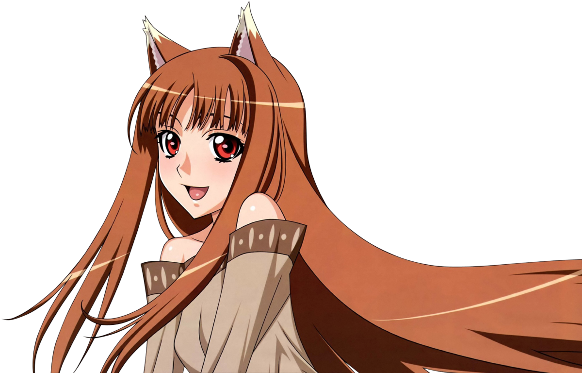 Волчица и пряности Холо в полный рост