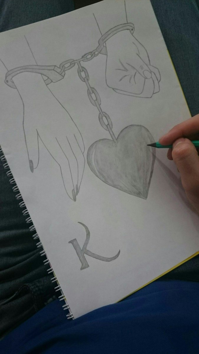 Рисунки для срисовки на альбомном листе