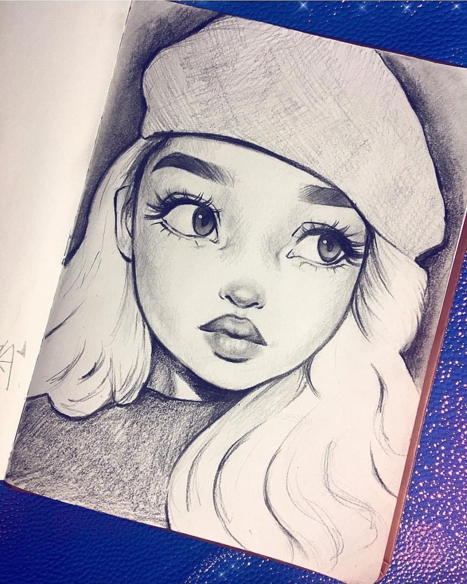 Маленькие рисунки в тетради