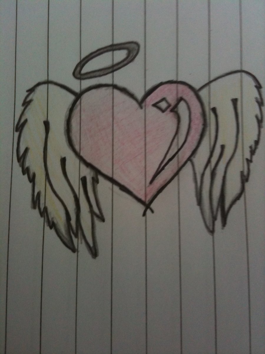 Объёмный рисунок на бумаге