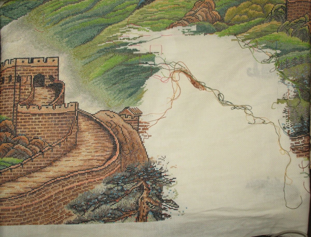 Великая китайская стена скечинг