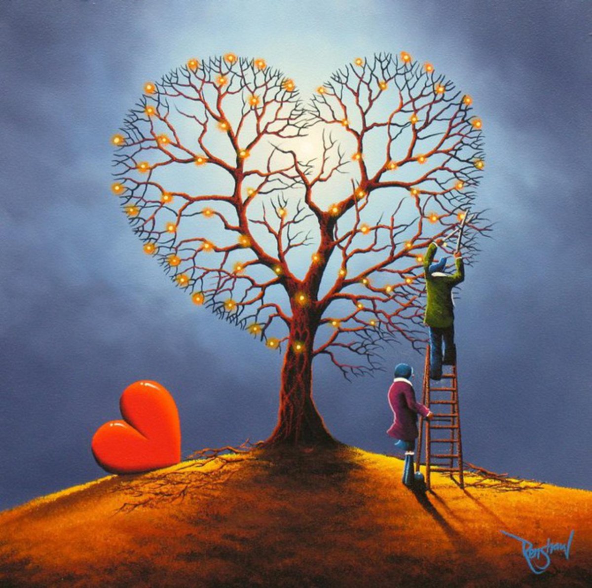 Романтичное дерево