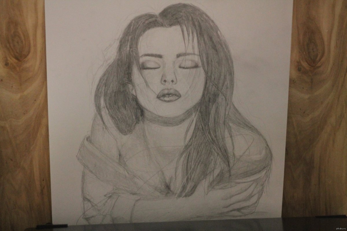 Котенок карандашом