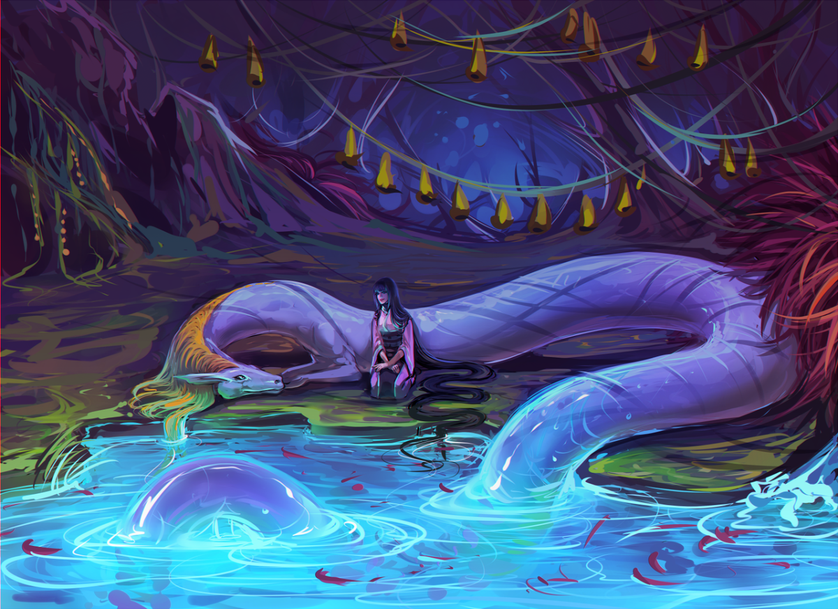 Амфибия арт фэнтези