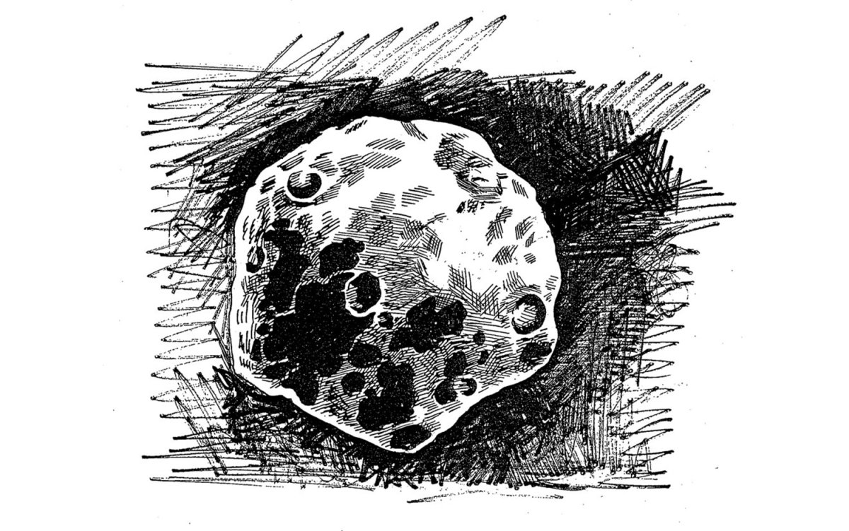 Астероид рисунок