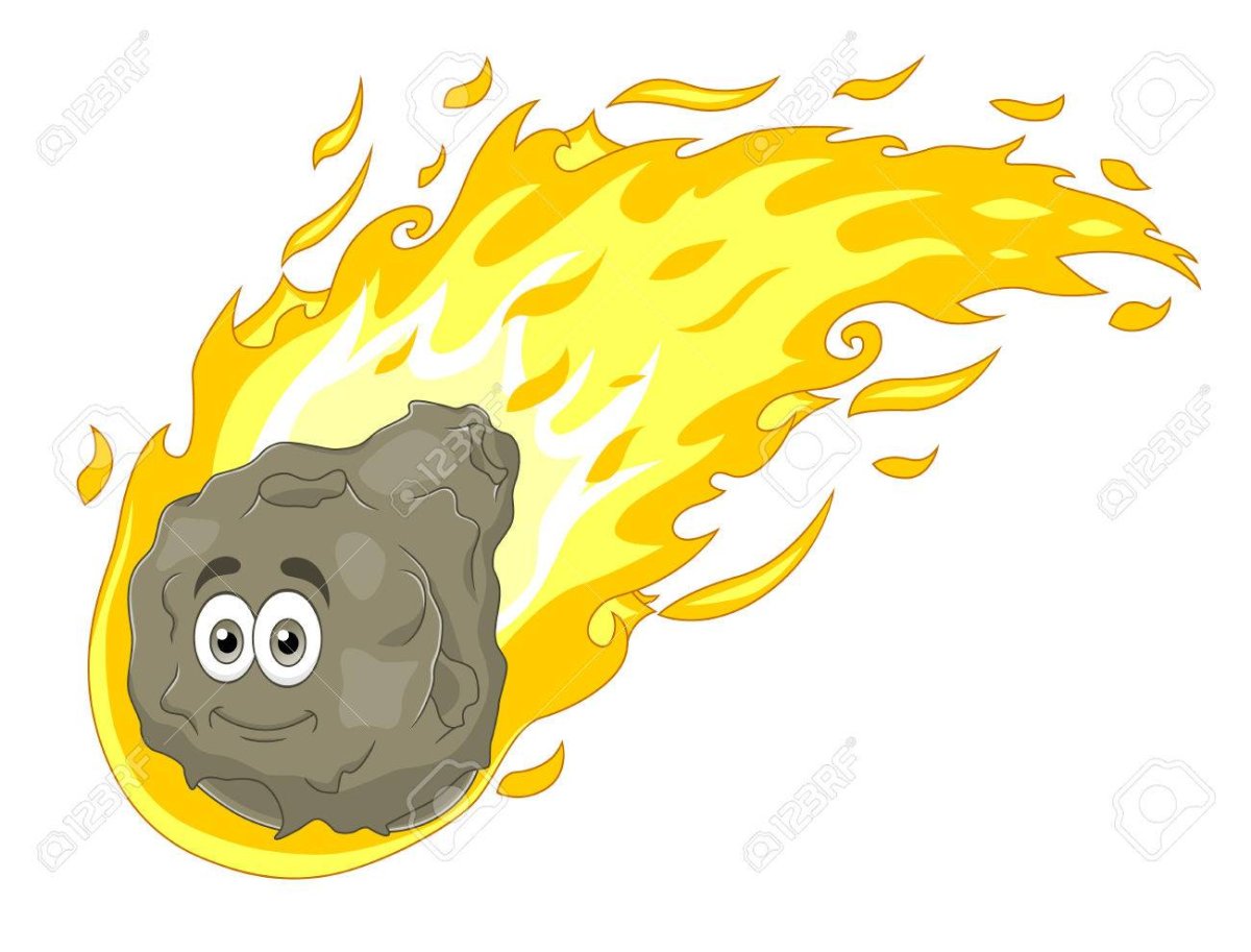 Астероид раскраска для детей