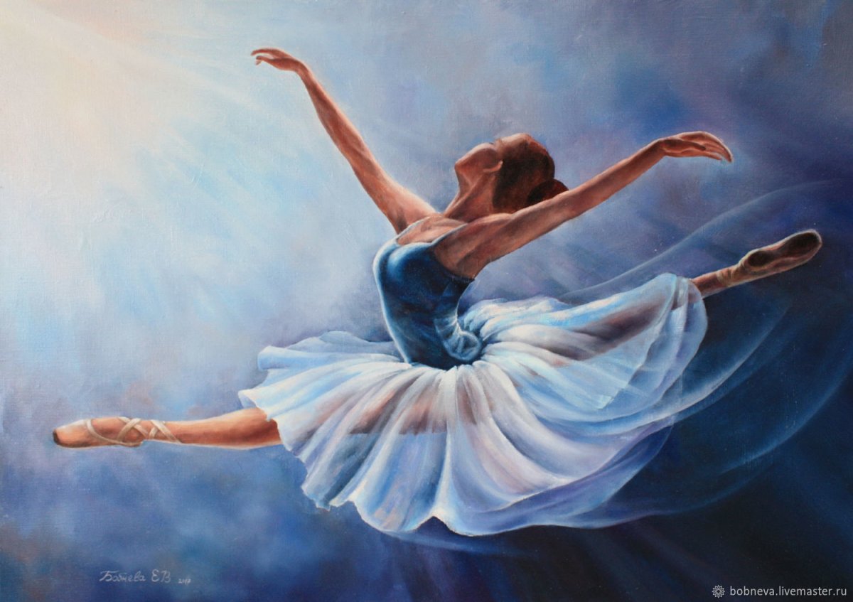 Вышивка Панна балерина