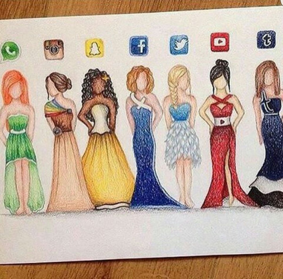 Срисовка платья приложения