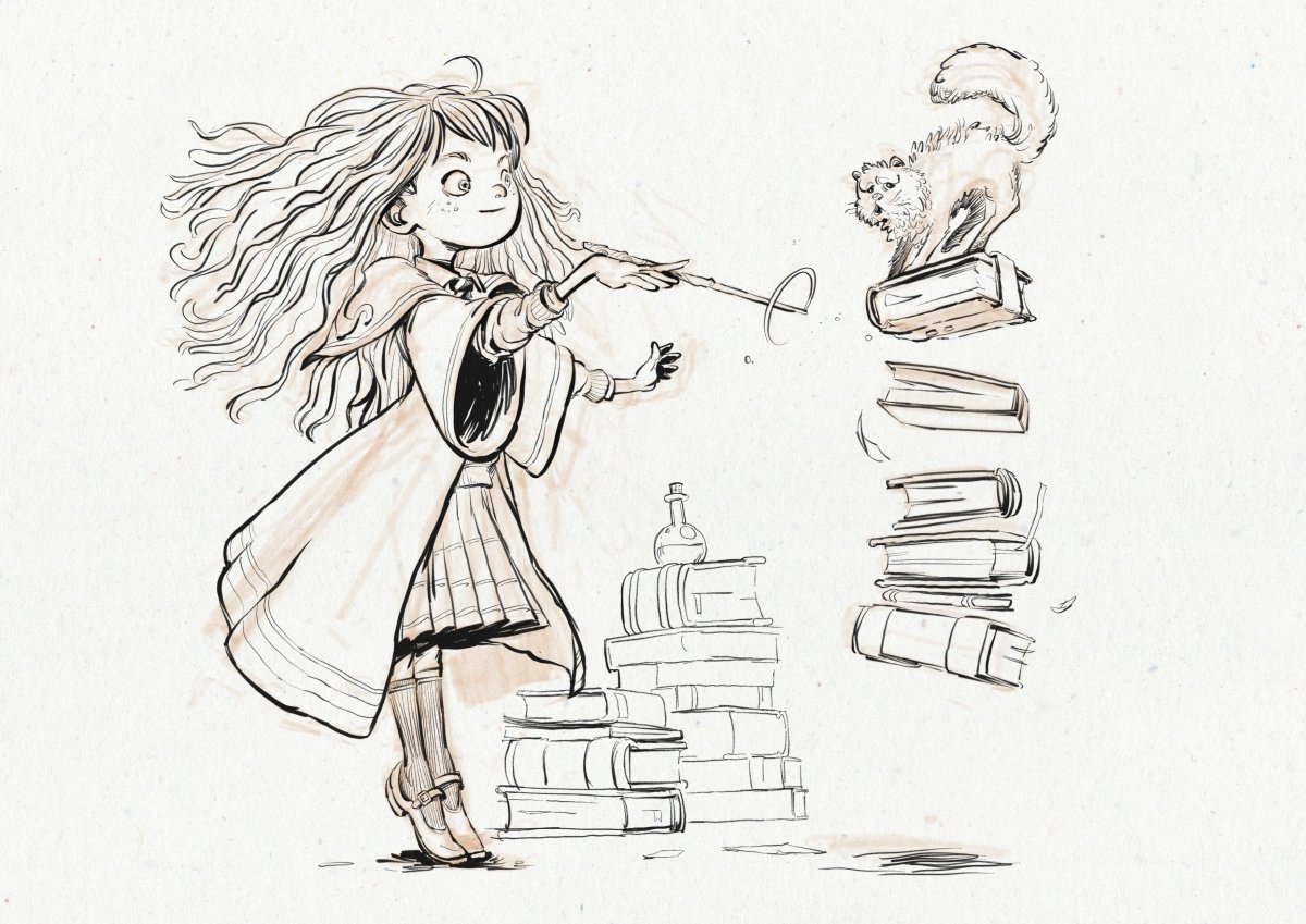 Гермиона Грейнджер скетч